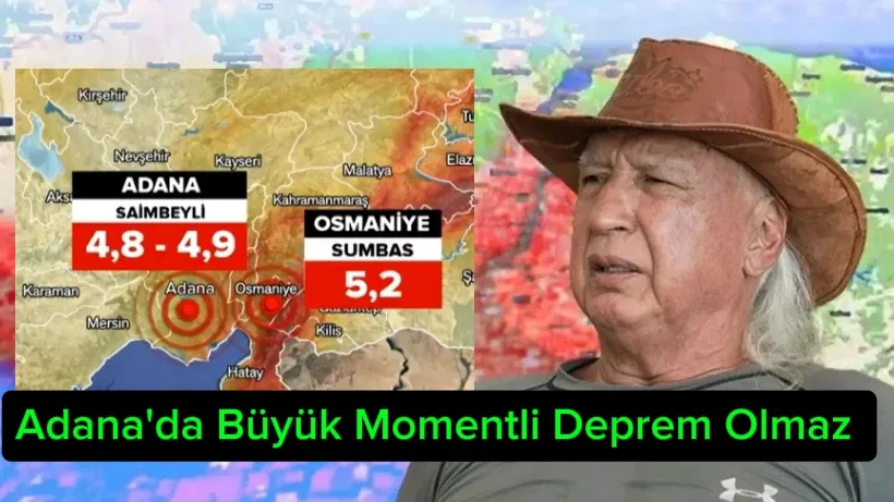 Prof. Dr. Şener Üşümezsoy "'Adana'da Çok sayıda deprem olur ama Büyük momentli deprem olmaz'