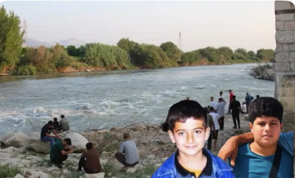 Adana'da nehirde kaybolan çocukları arama çalışması ikinci gününde sürüyor