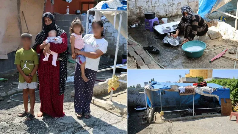 Adana'da Ahırda yaşayan aile için Kaymakamlık Devrede ...Uygun Ev bulundu Pazartesi Taşınacaklar..